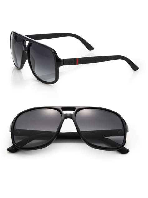 gucci 1115 s sunglasses|Gucci men's square sunglasses black.